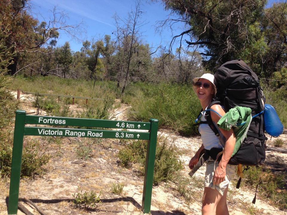 The start of the hike in 35 degree heat! Image
